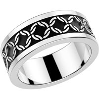 Ringe Zancan Herr in Silber EXA102L - EXA102L